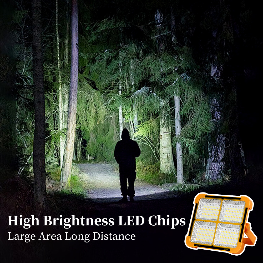Luz Solar portátil para exteriores, lámpara LED de emergencia recargable con puerto USB, linterna de luz Solar, luces de Camping para viajes y caminatas en Parkside