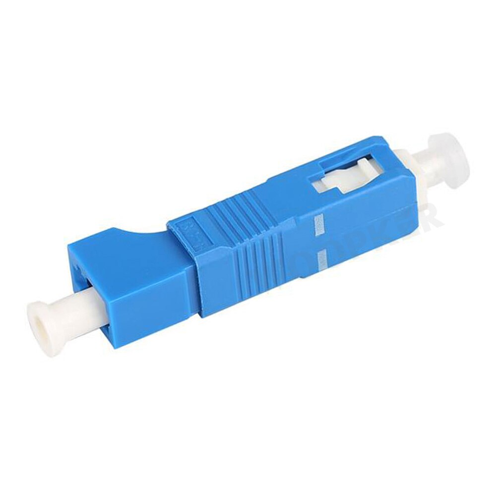 2Pcs/pack LC Female to SC Male Fiber Optic Adapter SC-LC Hybrid simplex Optical Adaptor