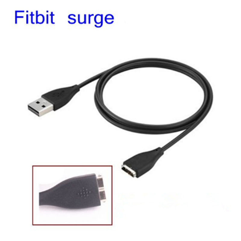 Usb Charging Cable Charger For Fitbit Surge Fitness Quick Smartwatch Wristband Cargador de pulsera de reloj Watch Charger