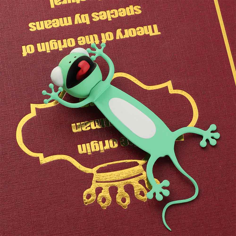 3D Stereo Cartoon Lovely Animal Bookmark Original Cute Cat For Kids Girl Office School Kawaii Stationery