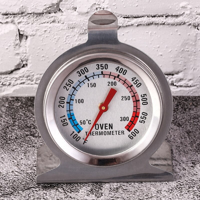 Ovn kødtermometer køkken madlavning mad slik termometer stor diameter urskive ingen elektronisk til olie stege bbq grill termometer