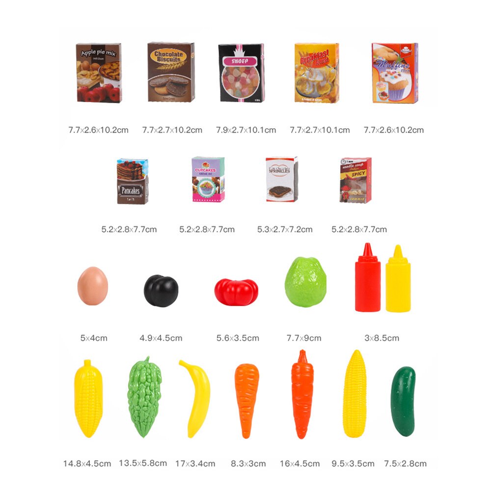 Neue freundlicher Simulation Einkaufen Einkaufszentrum Supermarkt Warenkorb Wagen Spielzeug Miniatur Spielen Einkaufen Bildung Spielzeug für Baby J11