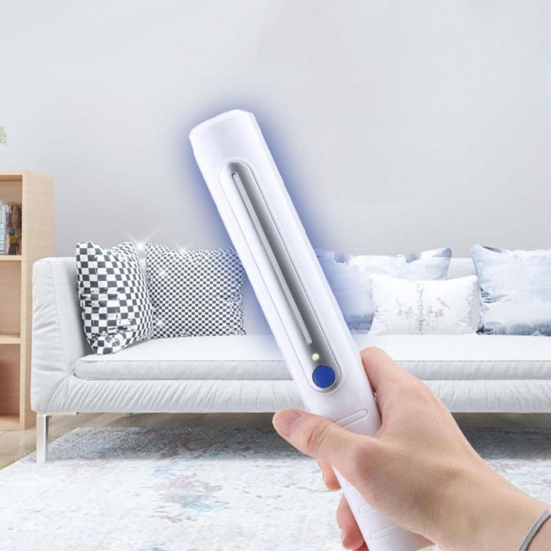 USB Portable UV Light Sterilizer uvc Lamp Sanitizer LED Disinfection Stick Ultraviolet Lamp Bactericidal Stick Germicidal Lamp