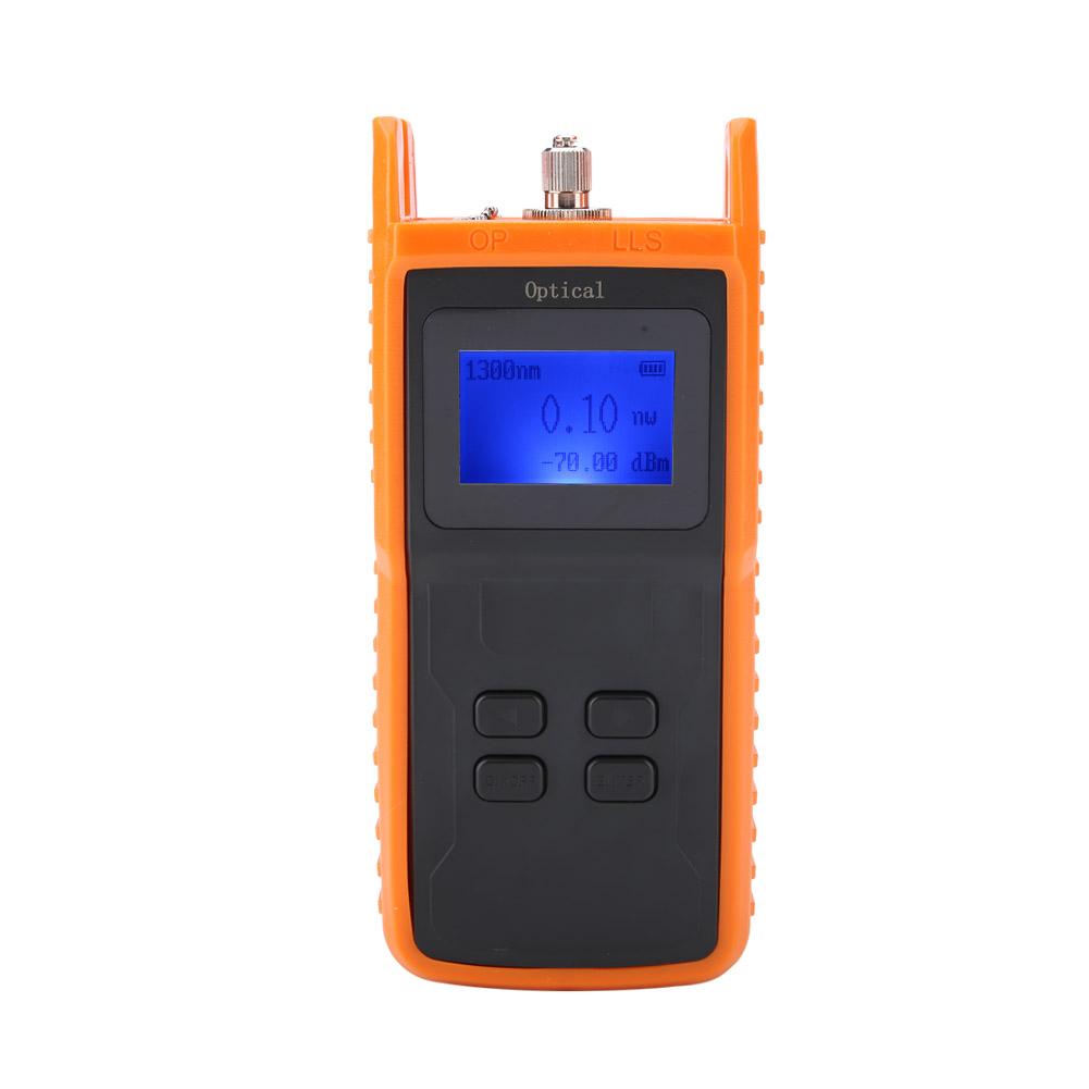SML-OP6 Digital Handheld Fiber Optical Power Meter -70 to +10dBm with SC/ Adapters Optical Power Meter