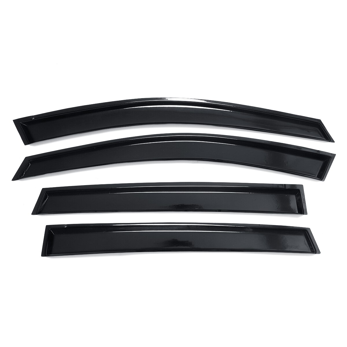 Lightronic Seitenfenster-Visier Für Dodge Ram 1500/2500/3500 (2002-2009) – 4-tlg. Set, Dunkel Getönt