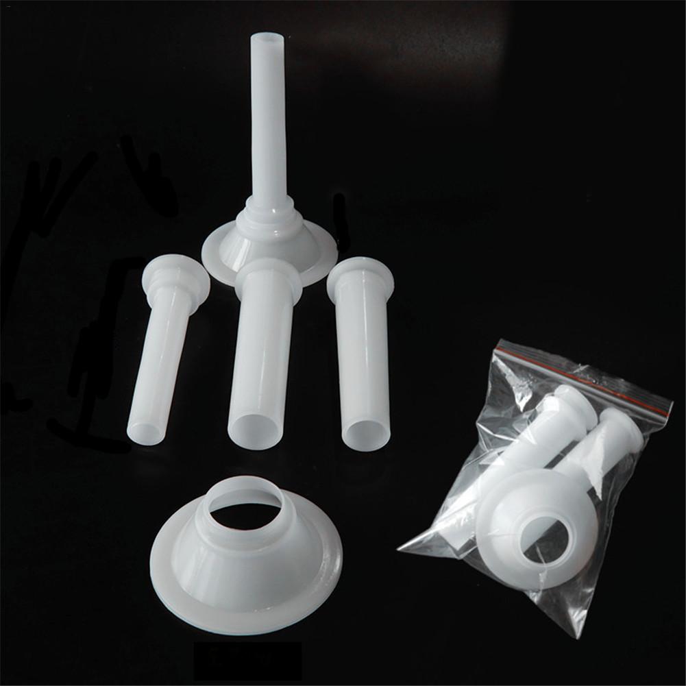 3 Pcs/Set Meat Grinder Sausage Stuffer Filling Tubes Funnels Nozzles Spare Parts For Sausage Maker Handmade Sausage Tube