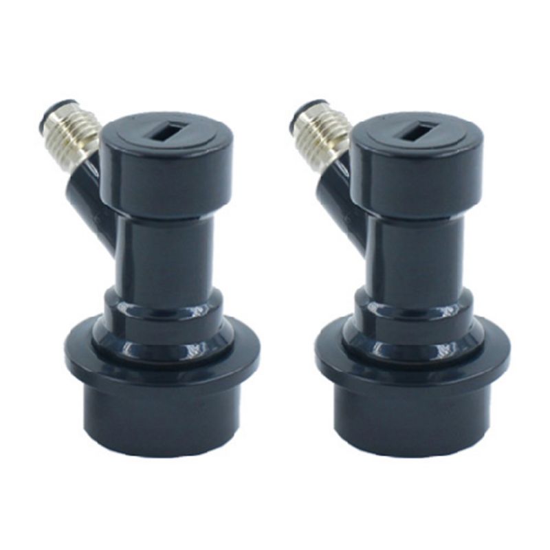 1 Pair Ball Lock Gas Liquid MFL Beer Barrel Quick Disconnects Set Keg Coupler Dispensing Connector Fittings for Home Brew: BK-L