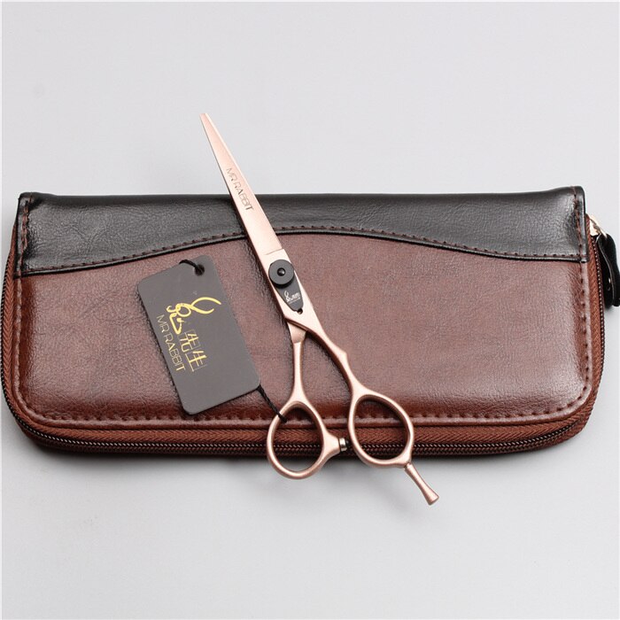 5.5 &quot; 16cm japan 440c mr kanin rosa guld frisør saks tyndere saks skære saks hår saks  t9015: T9015 mgjin  c 5.5yy