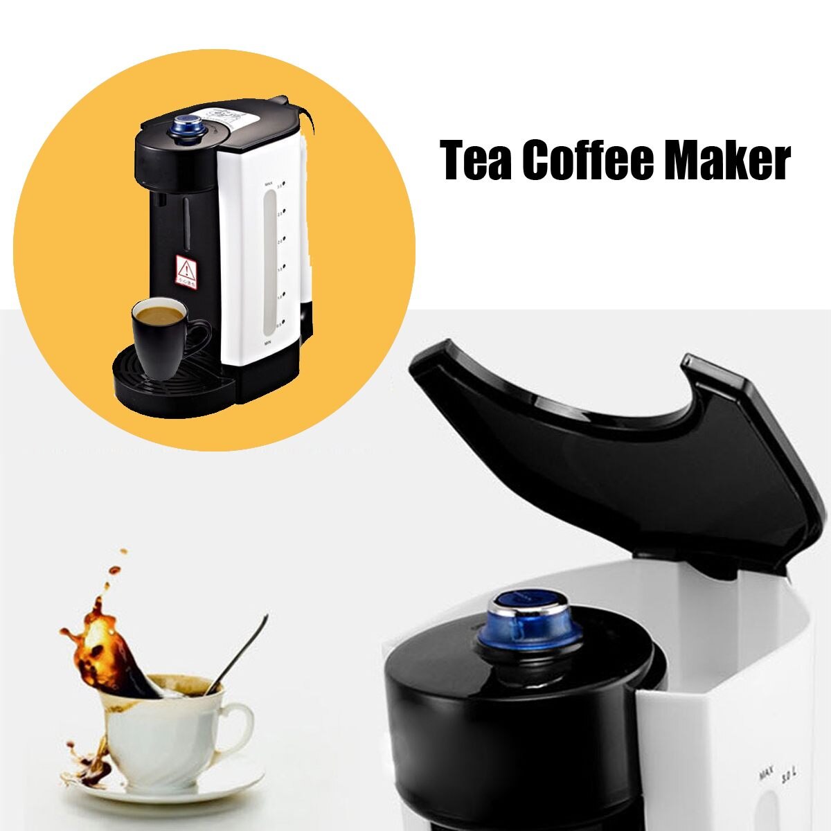 220v 3l øjeblikkelig elektrisk vandkedel automatisk opvarmningskedel te kaffemaskine vandkogende dispenser bærbart varmeværktøj