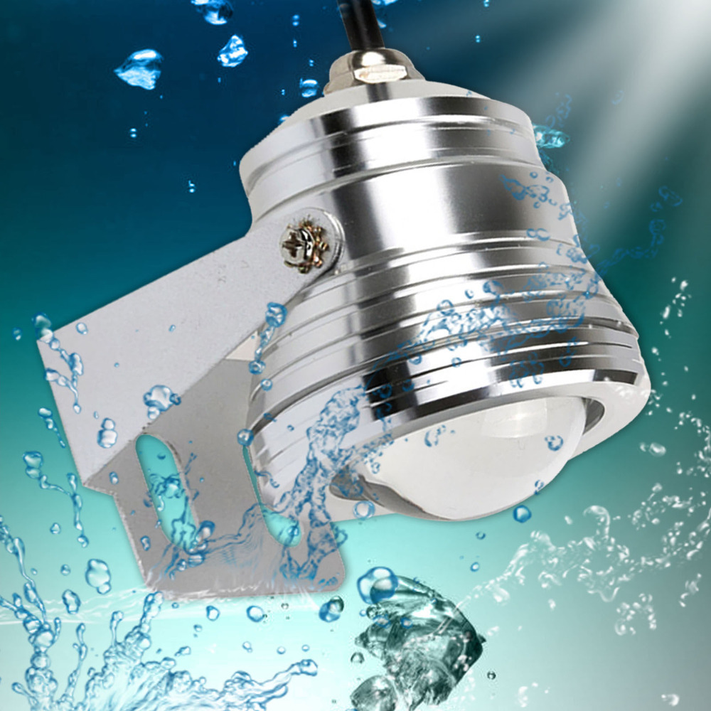 10w led utendørs lampe rgb/hvit/varm hvit undervanns led spot lys farge skiftende  ip67 flom lys for hage lys