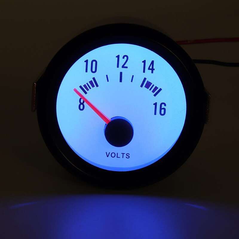 Herramienta voltímetro medidor de voltaje Shell accesorio de reemplazo mecánico blanco