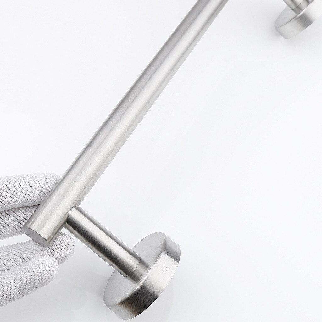 stainless steel Towel rack Kitchen Towel Bar Stainless Steel Cabinet Towel Bar Rack Towel Bar Round 31x8.2x5.8 cm #38