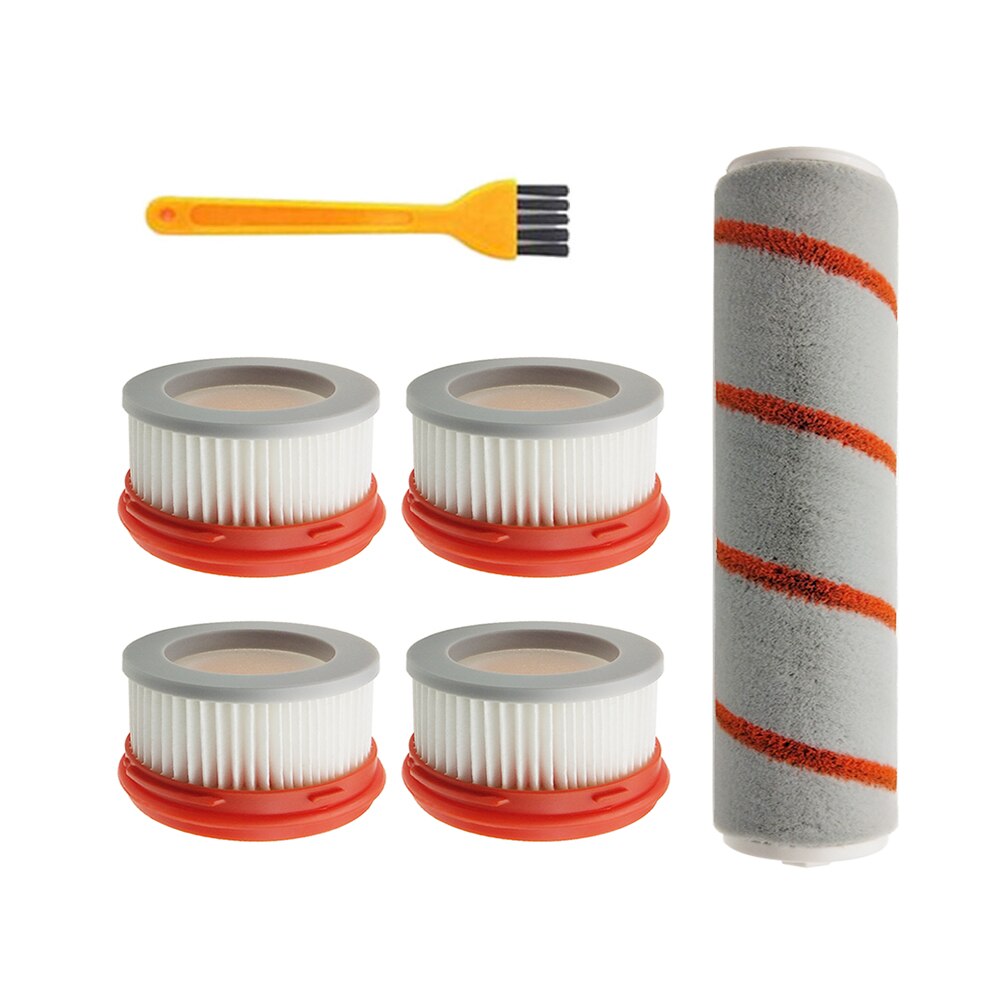 HEPA-Filter Für Xiaomi Dreame V8 V9 V9B V9P XR V10 V11 Haushalt Drahtlose Staubsauger Zubehör Rolle Pinsel: Pflaume