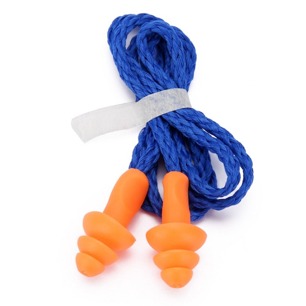 10 pair Unisex Silica gel anti noise sleep noise reduction noise earplug swimming waterproof earplug