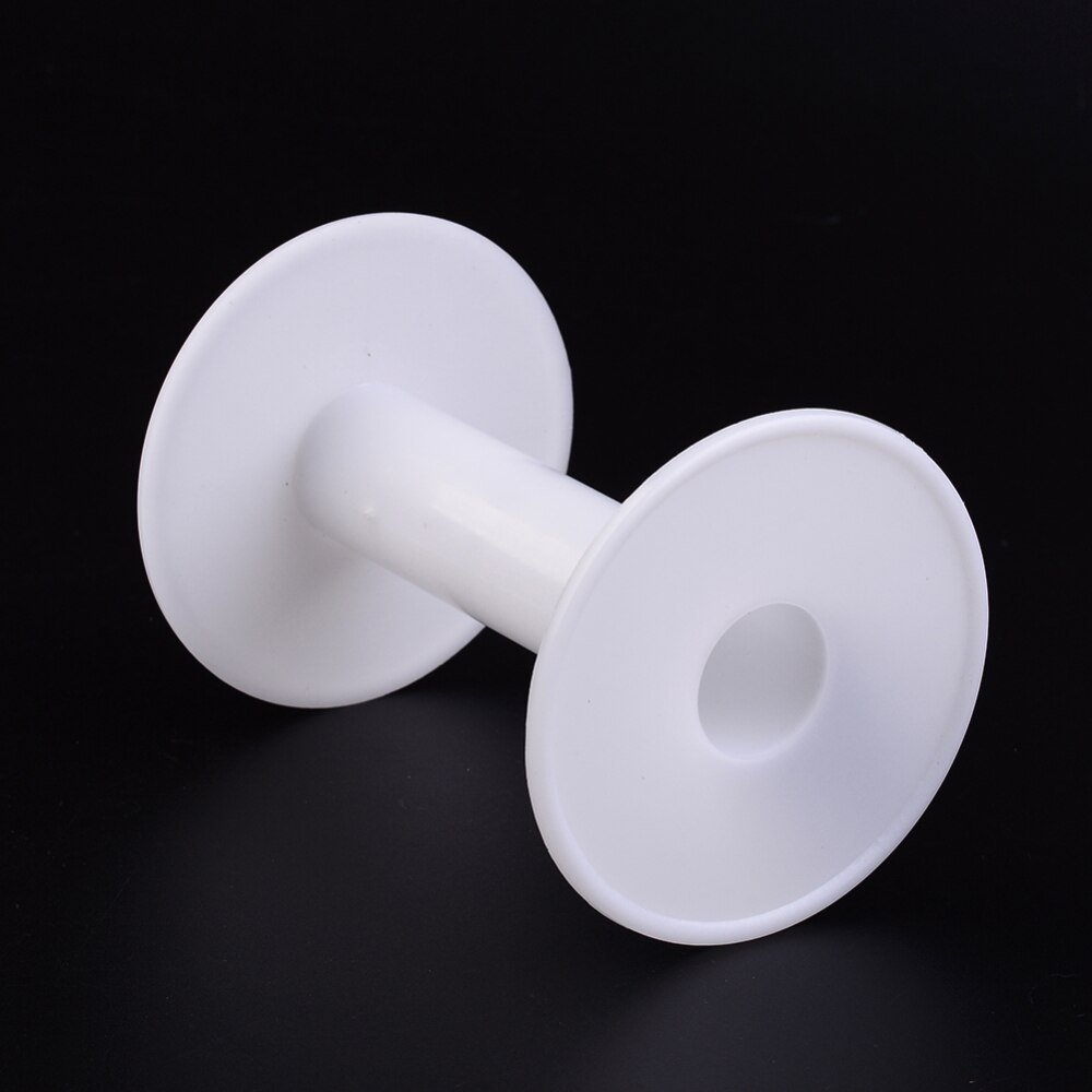 5/10pcs Plastic Empty Spools White Long for Wire Thread Bobbins Home Handwork Accessories Tools 81.5X84/60X61/50x42mm.