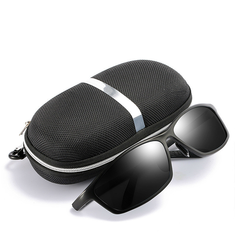 SHARK ZEIL Mens Gepolariseerde Zonnebril voor Sport Outdoor Rijden Zonnebril Mannen Metalen Frame Zonnebril gafas de sol hombre