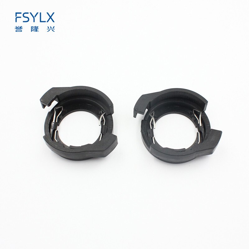 FSYLX H7 HID Xenon Led-lampe Halter Adapter clip für VW MAGOTAN Passat b6 H7 LED scheinwerfer adapter H7 clip retainer Für Alfa KUGA