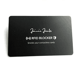 Anti Theft Credit Card Shield Rfid Protector Shield Card Prevent Unauthorized Scanning NFC Signals Shield For Passport Purse
