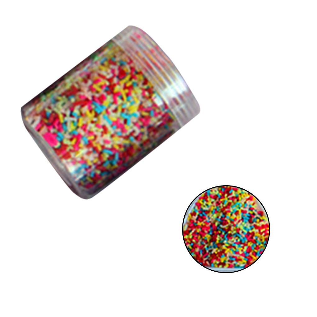 Lera material simulering choklad stänk socker nål simulering glass tårta dekoration diy kristall lera material