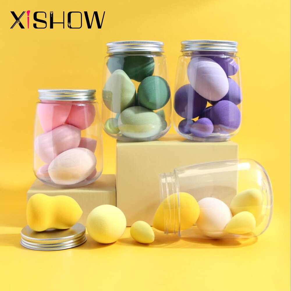 Makeup Sponge Beauty Blender Bombs Cosmetics Waterdrop Blending Tools For Liquid Cream Foundation Sponge for Makeup 1/4/7pcs