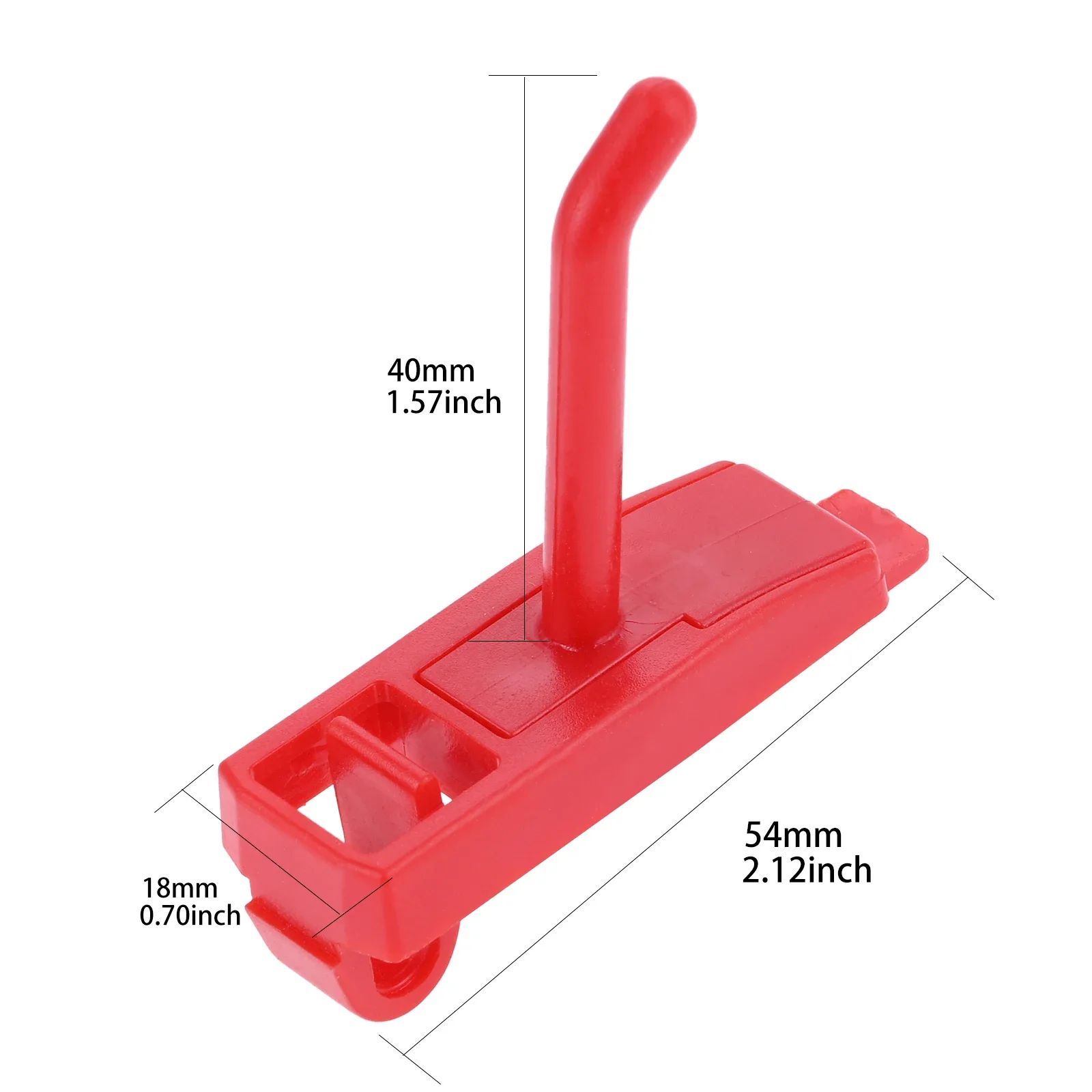 Ganchos para tablero perforado ABS, piezas de herramientas montadas en la pared, caja de almacenamiento, estante, placa, componentes, herramienta, tablero colgante, gancho de garaje, 10/5/2/1 ud.: Bronce