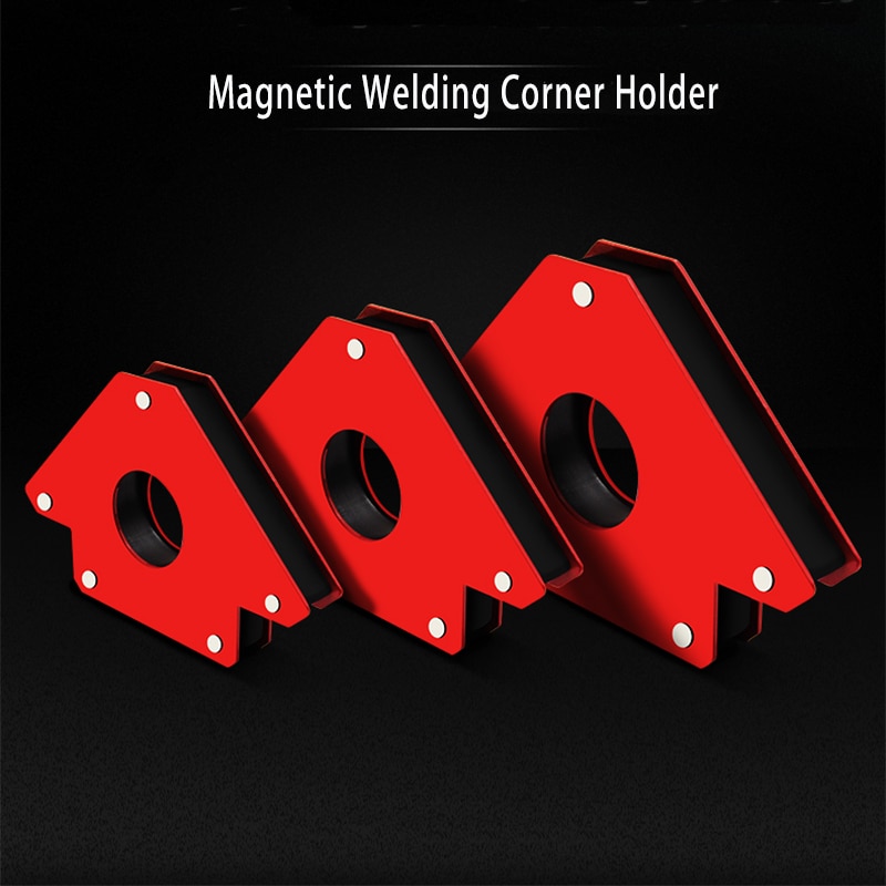 2pcs/lot magnetic Welding Corner Holder Positioner Soldering Locator for Welding Angles Magnetic Welding Magnet Holder 25LBS