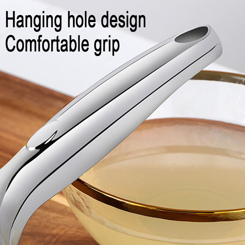 Herramientas de cocina exprimidor de limón, exprimidor de zumo de naranja de acero inoxidable, herramienta multifuncional de prensa de mango rápido