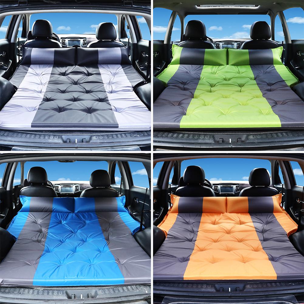 Cama inflable para coche SUV y todoterreno, colchón de aire de viaje para parte trasera, accesorios para acampar