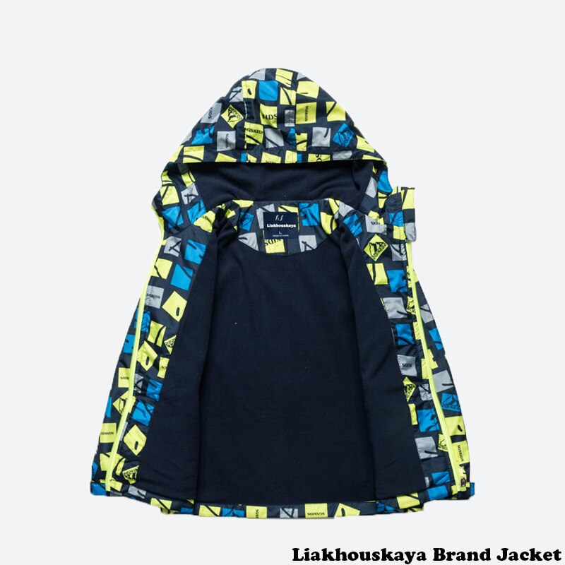 Liakhouskaya-Chaquetas deportivas para niños y niñas, abrigos impermeables de doble cubierta, a prueba de viento, para Primavera,