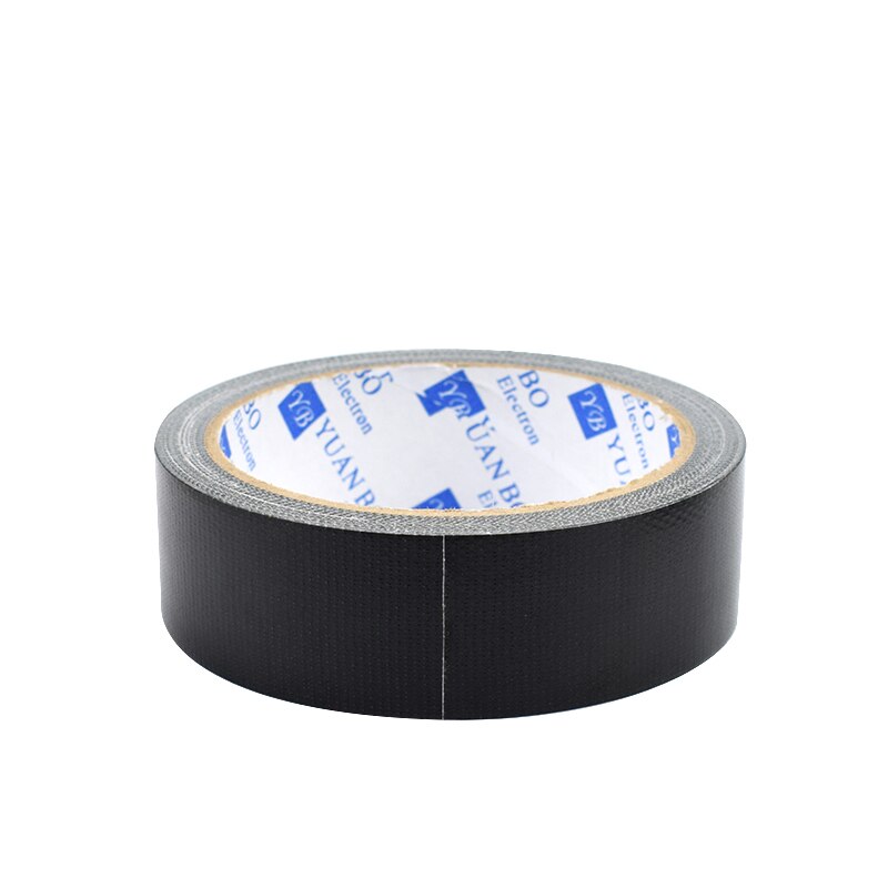 10M Self Adhesive Cloth Tape Repairs Spinnakers Tents Resistant Tarpaulin Kites Repair Patch Stickers Camping Seal Accessories: 10m Black