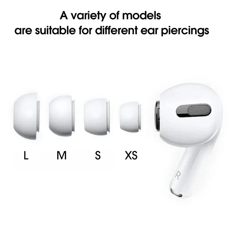 1-4Pairs Vervanging Oordopjes voor AirPods Pro 1e 2e Generatie Oordopjes Buds Siliconen Rubber Oordopjes Oordopjes cap Accessoires