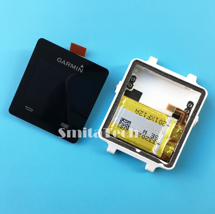 GPS Smart watch for Garmin Vivoactive LCD display with touch Screen, back cover shell with battery,Double-sided tape repair part
