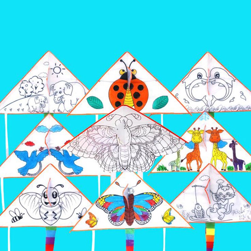 Cerf-volant plat aigle avec 30 mètres ligne de cerf-volant enfants volants cerfs-volants chaussettes à vent jouets de plein air jouets en tissu de jardin pour enfants