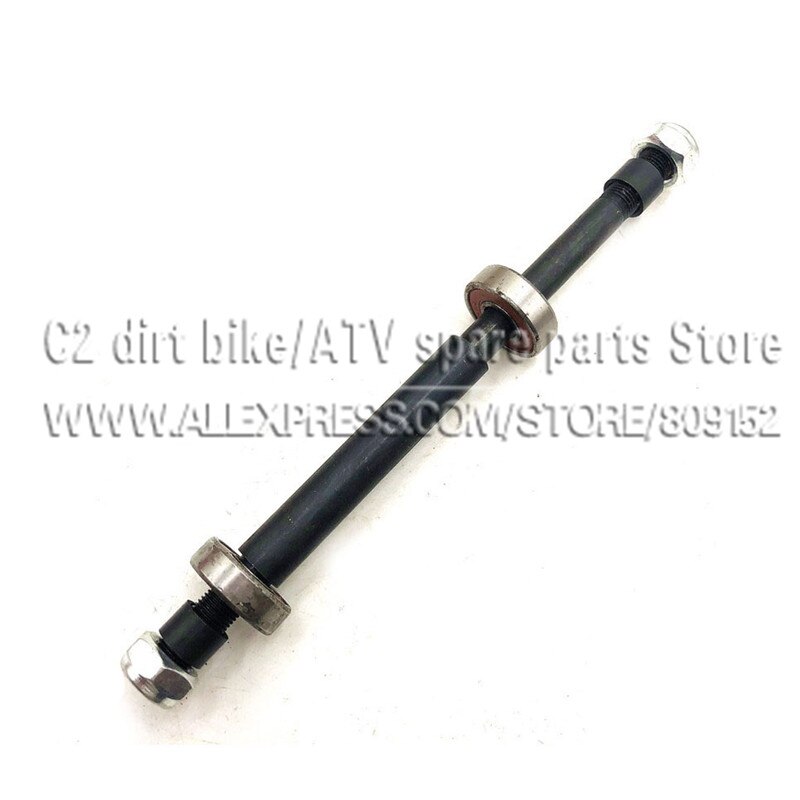 Eje de rueda delantera o trasera, 10MM, para Mini Moto de 47cc, 49cc, Dirt Pocket, Mini moto Kayo KXD: Front A