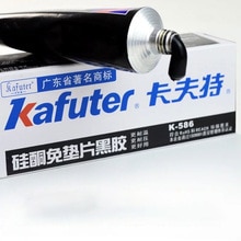 Kafuter 55g k -586 sort vandtæt modstandsdygtig over for oliebestandig tætningstætningsmiddel