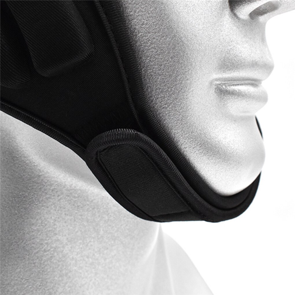 Women Men Goalkeeper Helmet Football Soccer Baseball Head Guard Protector with Sunshade Visor Football Goalkeeper Helmet Sport