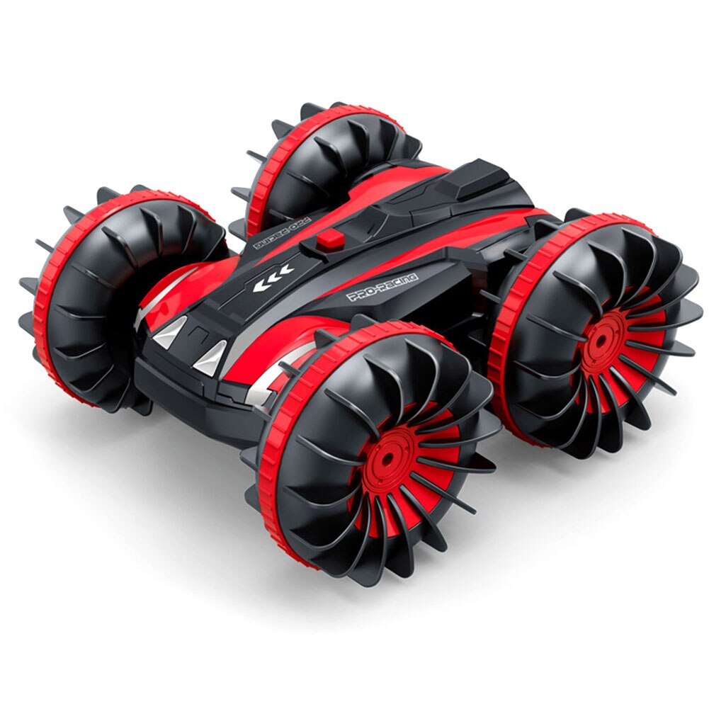 2.4GHz 4WD 1:18 Double-sided Prodezza Regalo di 360 Gradi Gira Anfibio Barca RC Auto Rotativo Impermeabile Giocattolo Per Bambini di compleanno Off Road