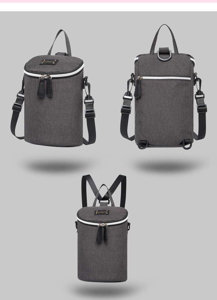 Baby Flasche Tasche Mutterschaft Rucksack Pflege Lebensmittel Thermos Aluminium Folie Isolierung Taschen Reise Rucksack Mumie Handtasche