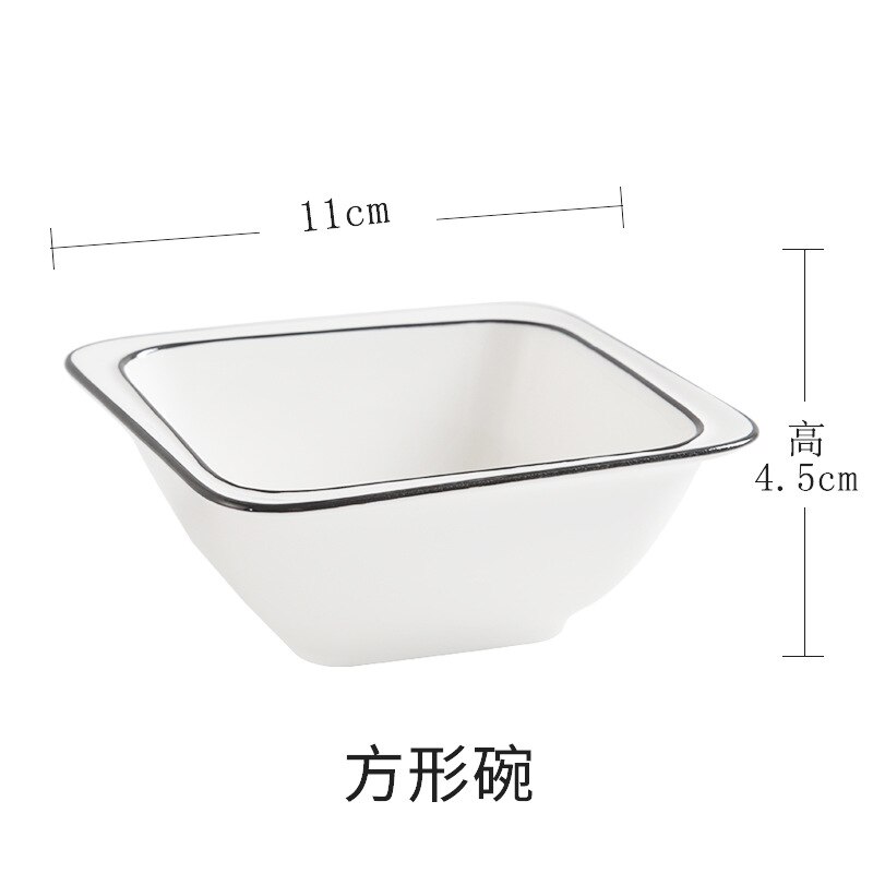 Dinner plate ceramic tableware set afternoon tea snack dessert outdoor party dinner plate family restaurant supplies plate set: B