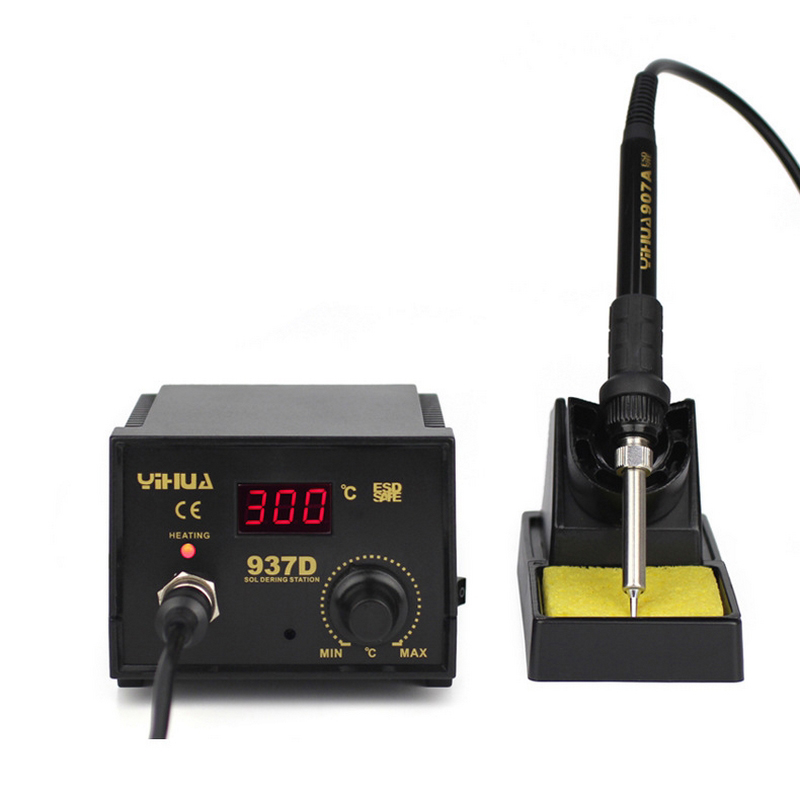 45W Soldering Station SMD Adjustable Temperature Control Antistatic Soldering Iron Station 110V/220V