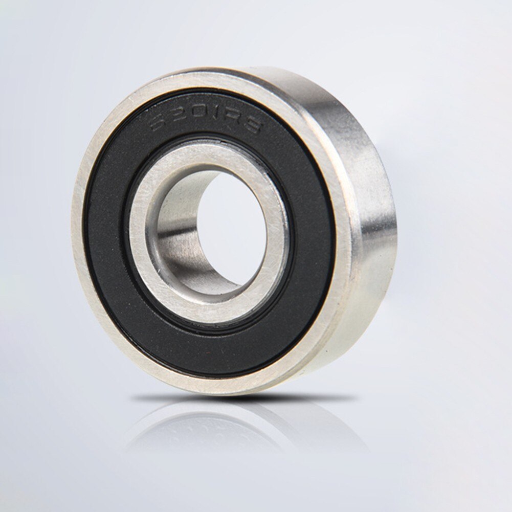 Stalen Lagers 2 Stuks 6201-2RS Twee Side Rubberen Afdichting Kogellager 12X32X10 6201 2RS kogellagers Anti-Roest Skateboard