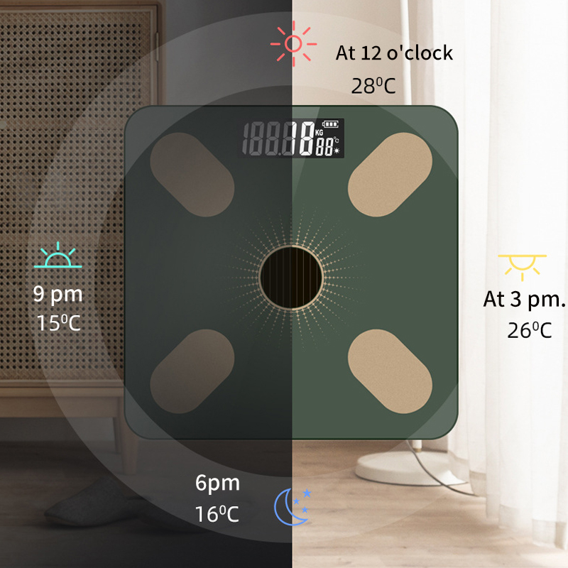 USB Chargeable Body Fat Scale Weight Scale Household Measuring Electronic Scale Fat Scale Accurate Body Scale Chinese Verison