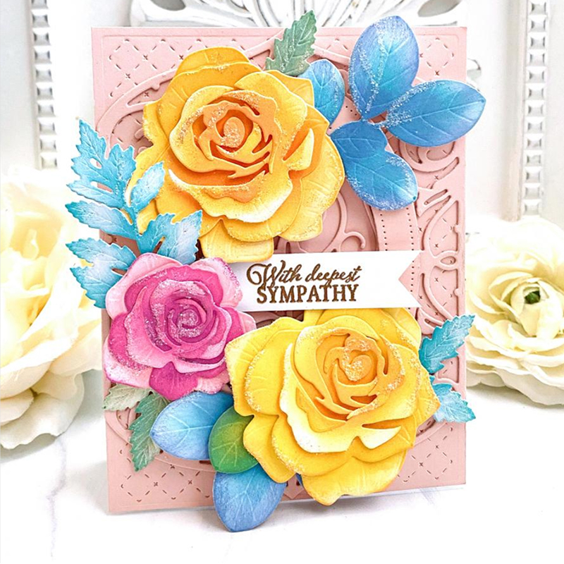 Panalisacraft Layered flower petals Metal Cutting Dies Stencils for DIY Scrapbooking/album Decorative Embossing DIY Paper Cards