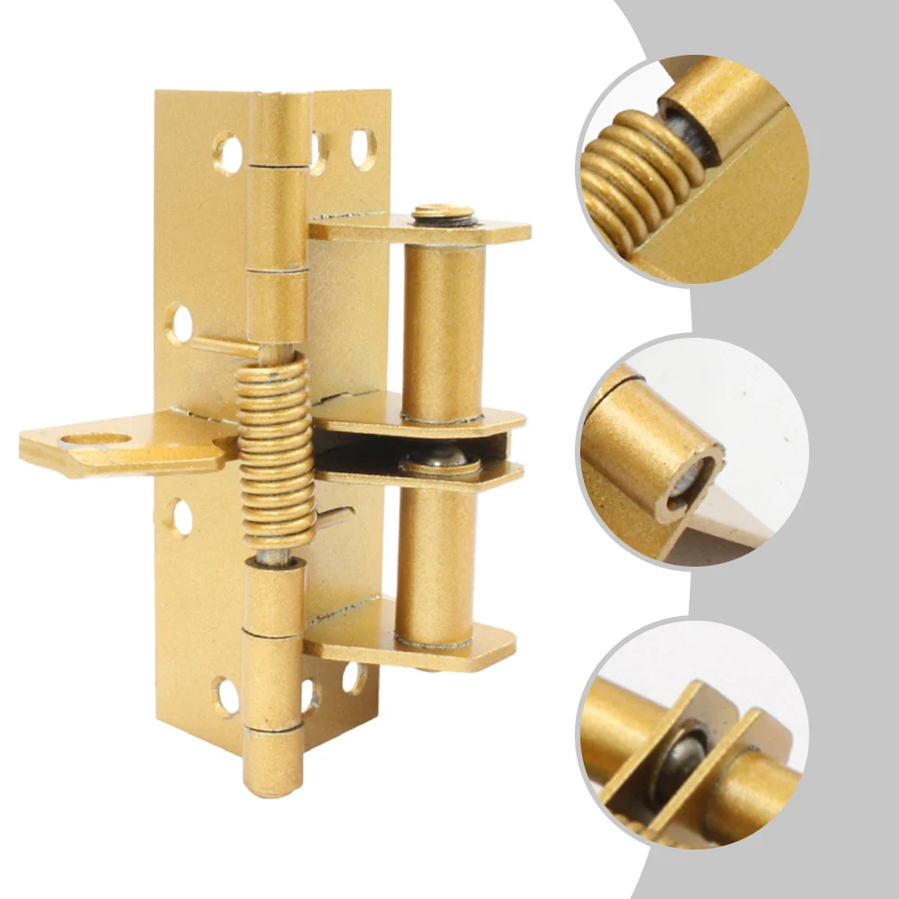 Self Closing Door Hinges Automatic Closing Door Closer Spring Hinge With Positioning 90 Degrees Hinges For Wooden Door Cabinet
