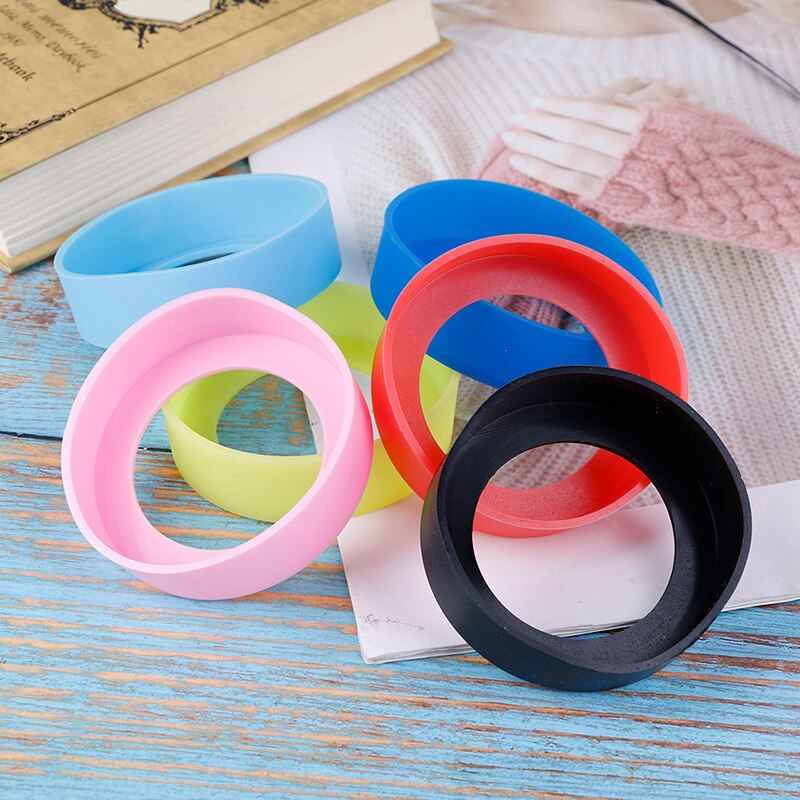 70mm vattenkoppar silikonhylsa vakuumkopp specialhölje kopp bottenring slitstark splitterbeständig bottenskyddsunderlägg