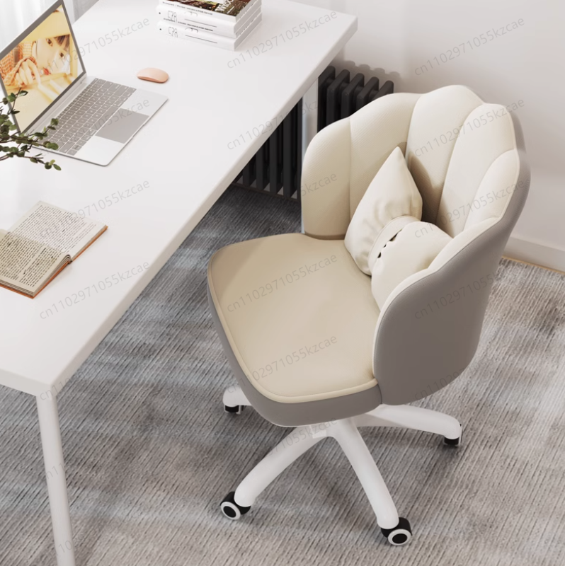 Celebrity Petal Chair Home Bedroom Computer Study Lift Dormitory Office Chair Backrest Swivel Cosmetic Chair