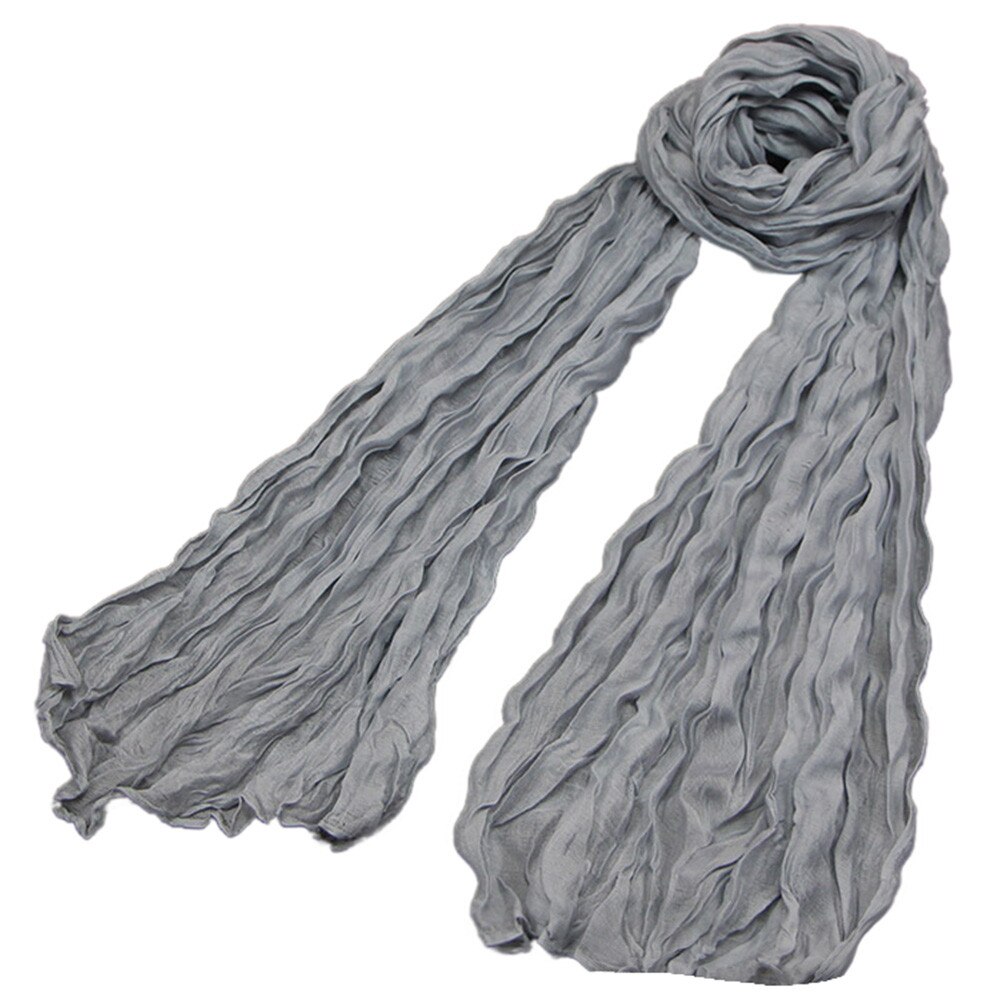 women solid Premium Viscose Maxi Crinkle Cloud Hijab Scarf Shawl Soft Islam Muslim solid color soft women scarf #924