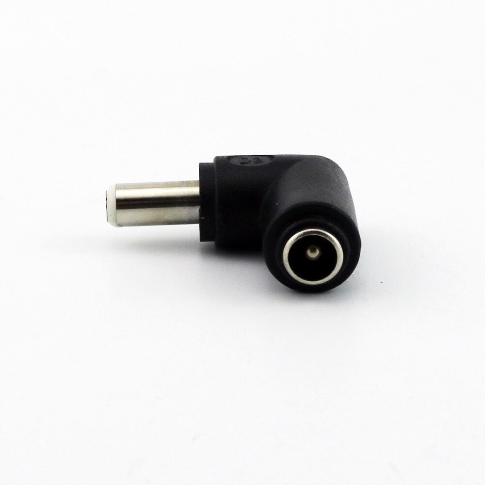 20 stuks DC 5.5x2.1mm Vrouwelijke Jack Naar 5.5mm x 2.5mm Mannelijke Plug 90 Graden Rechts hoek Adapter Connector