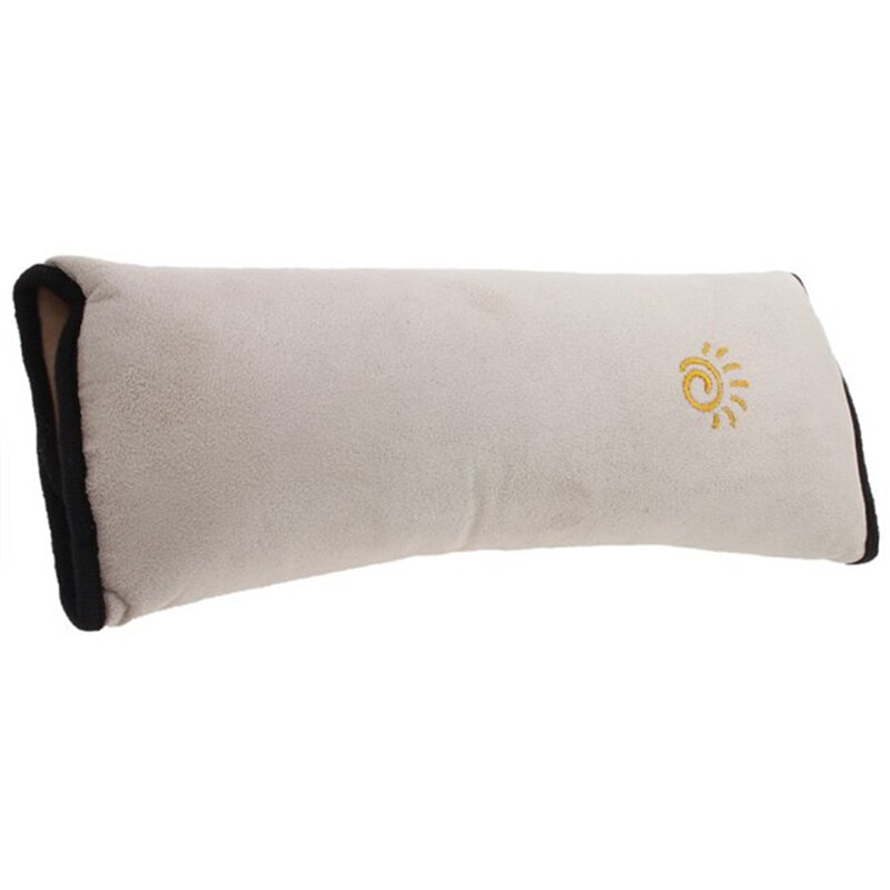 Gurtschoner 2er Set 60cm Beige - Atmungsaktive Auto Gurt Polsterung