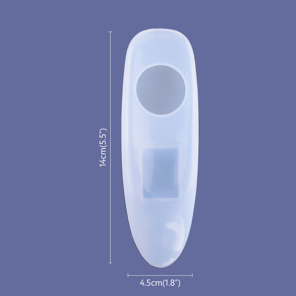 1PCS Remote Control Cover Silicone Transparent TV Remote Control Case Air Conditioning Dust Protect Storage Bag: 14x4.5x2.5 cw